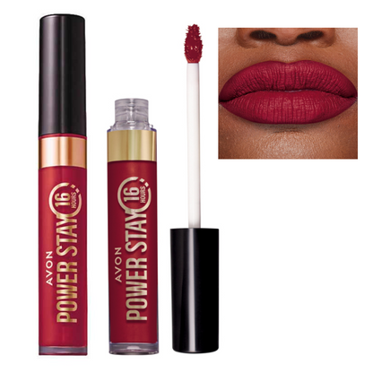 Power Stay Batom Líquido Matte 16h Avon