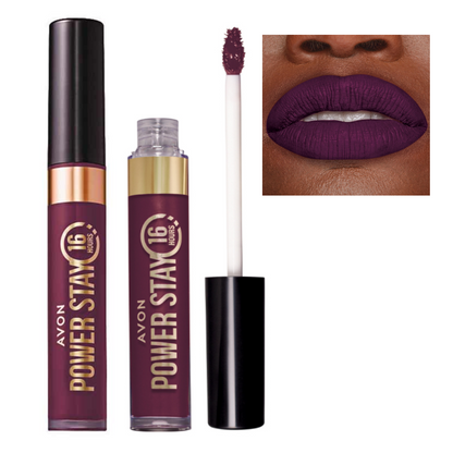 Power Stay Batom Líquido Matte 16h Avon
