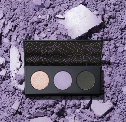 Paleta de Sombras Trio Violet 3,8g - Avon