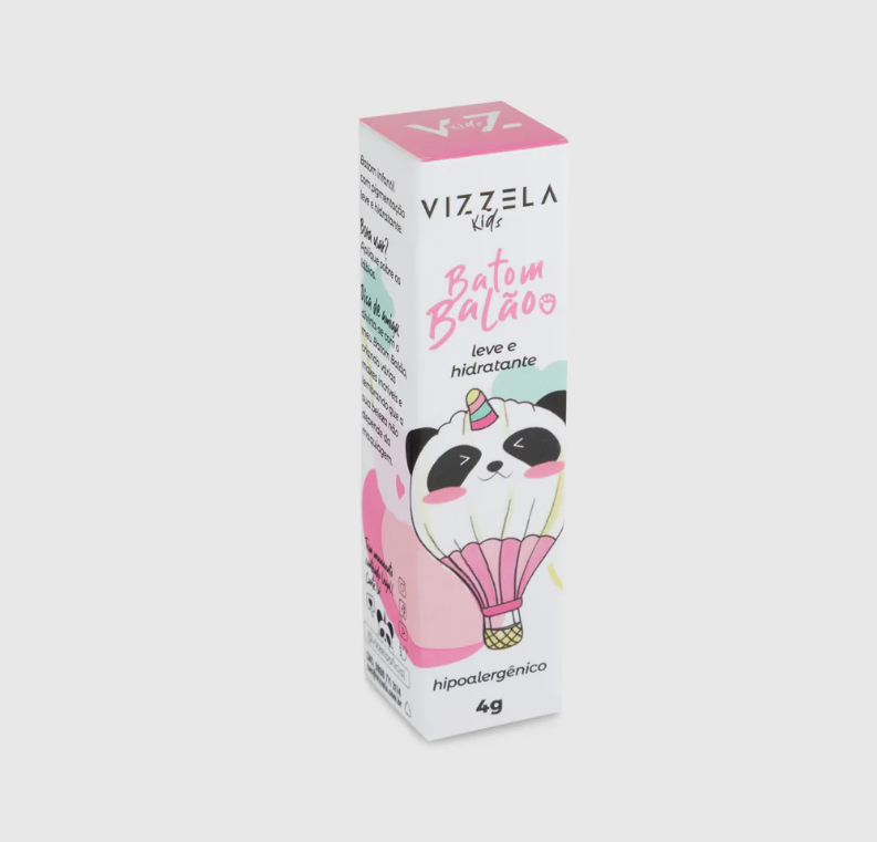 Batom Infantil Balão 4g - Vizzela