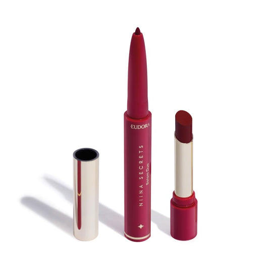 Batom Duo Perfect Match Niina Secrets 1,65g - Eudora