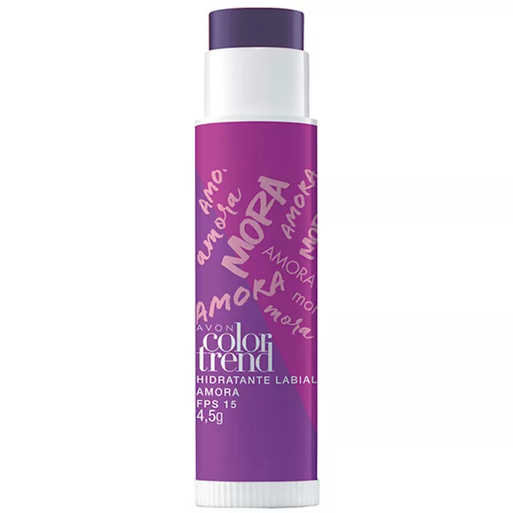 Batom Hidratante Labial Color Trend FPS 15 Amora 4,5g - Avon