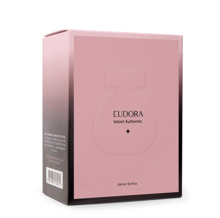 Eudora Velvet Authentic Desodorante Colônia - Eudora