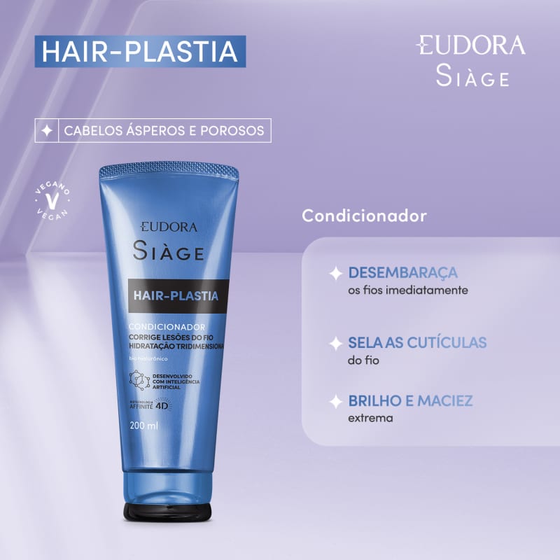 Combo Siàge Hair Plastia Shampoo + Condicionador