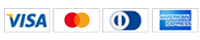 Meios de pagamento aceitos