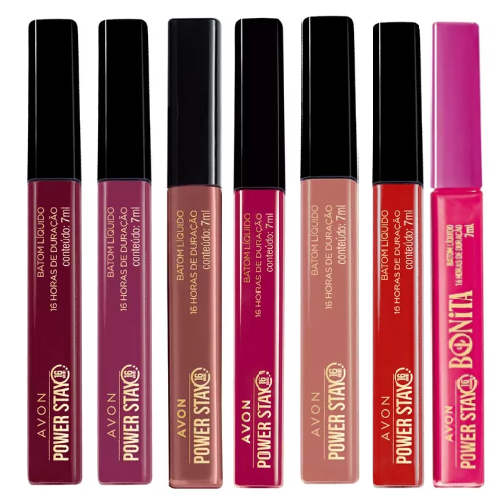 Power Stay Batom Líquido Matte 16h Avon