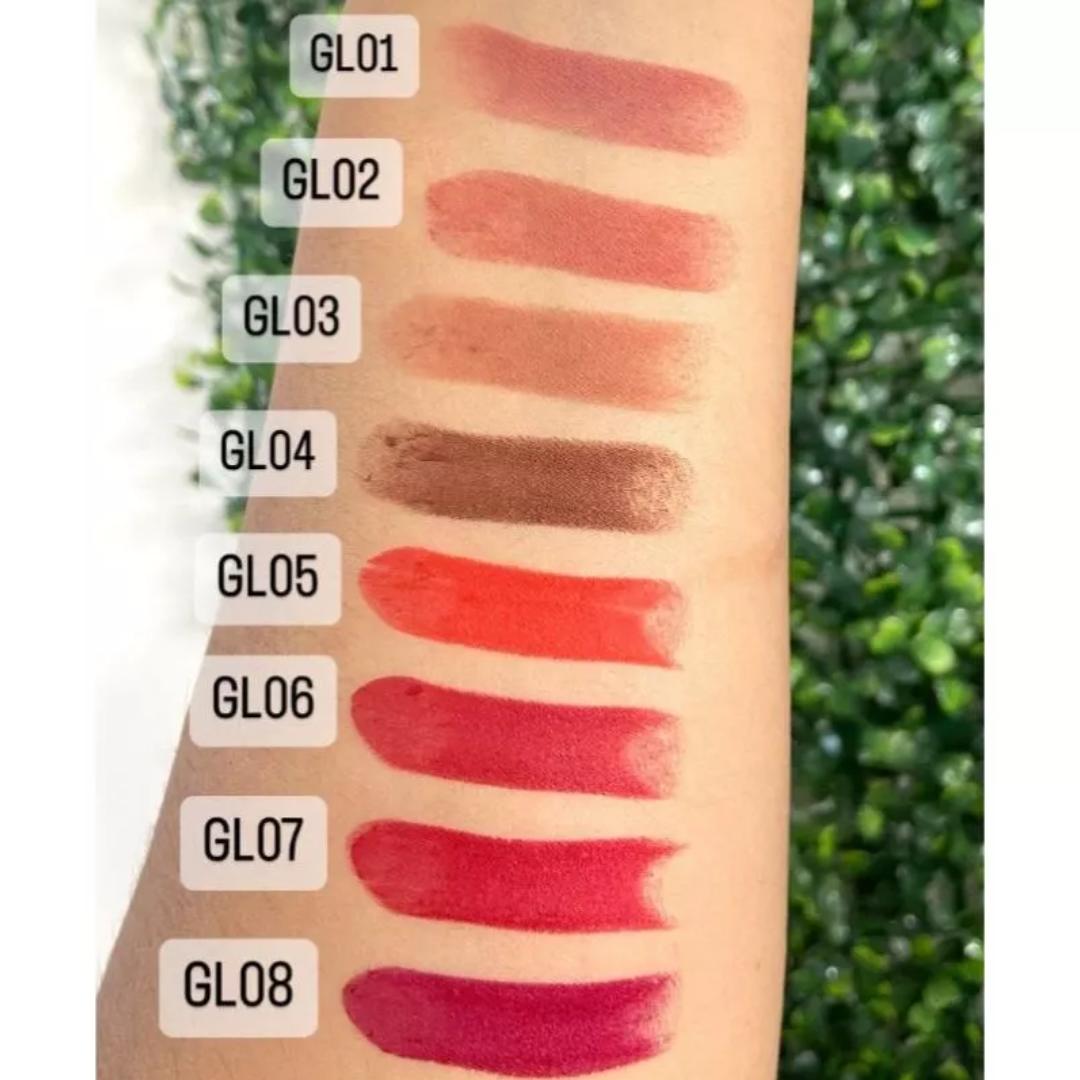 Batom Creamy Matte Glass 3g - Ruby Rose