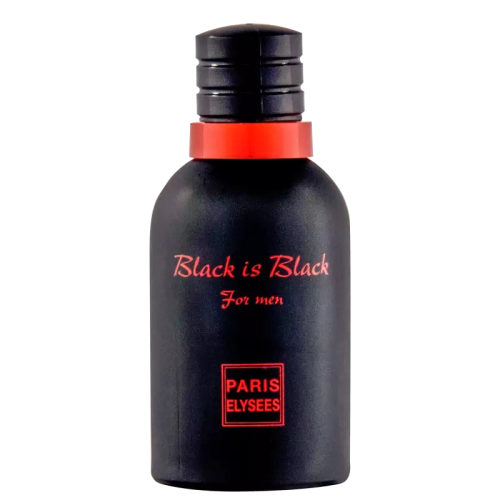 Black Is Black Eau de Toilette Masculino - Paris Elysees