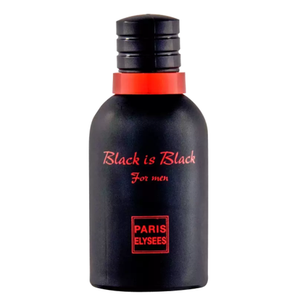 Black Is Black Eau de Toilette Masculino - Paris Elysees