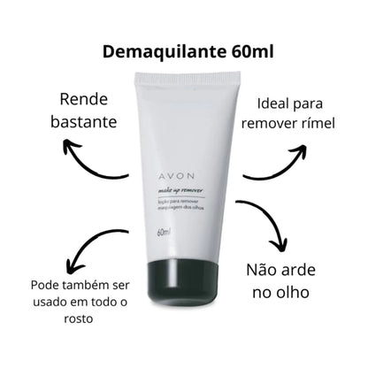 Removedor De Maquiagem Para Olhos Avon 60ml