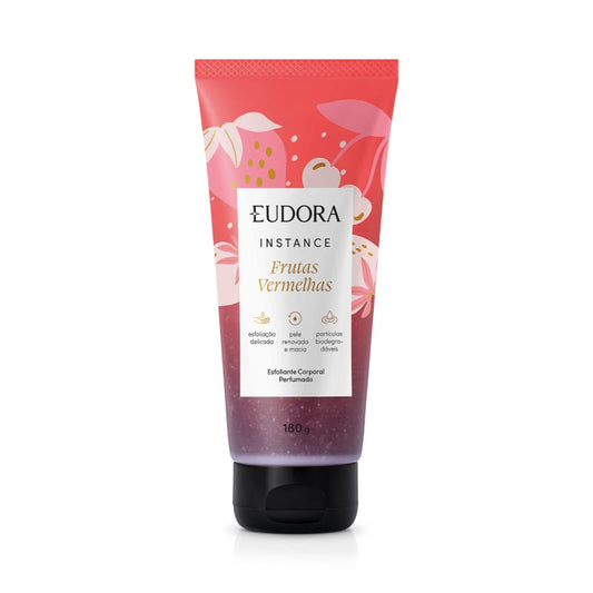Instance Esfoliante Corporal Perfumado Frutas Vermelhas 180g - Eudora