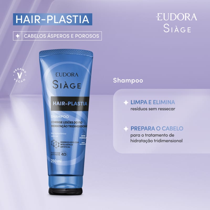 Combo Siàge Hair Plastia Shampoo + Condicionador