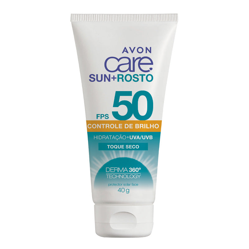 Protetor Solar Facial FPS 50 Care Sun+ (40g) - Avon