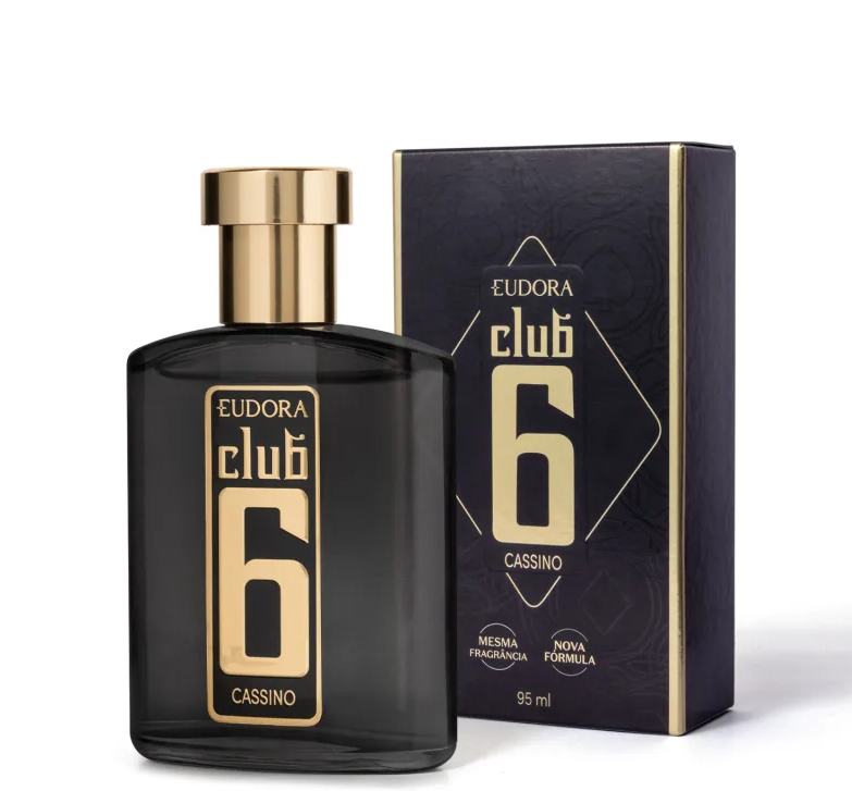 Club 6 Cassino Desodorante Colônia 95ml - Eudora
