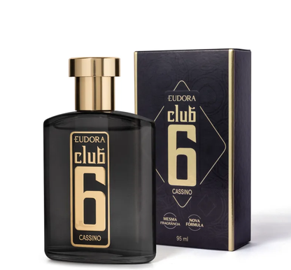 Club 6 Cassino Desodorante Colônia 95ml - Eudora