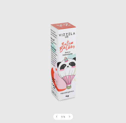 Batom Infantil Balão 4g - Vizzela