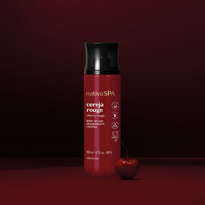 Body Splash Desodorante Colônia Nativa Spa Cereja Rouge 200ml - o Boticário