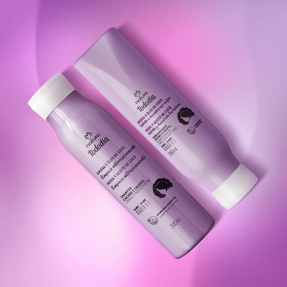 Kit Tododia Cachos e Crespos Amora e Óleo de Coco (Shampoo + Condicionador) - Natura