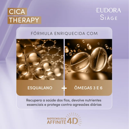 Cica Therapy Máscara Capilar de Tratamento Siàge 250g - Eudora