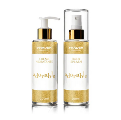 Adorable Combo Body Splash Fhader 200ml + Creme Hidratante 200ml - Fhader