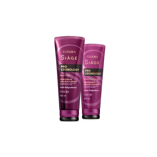 Combo Siage Pro Cronology Shampoo e Condicionador – Eudora