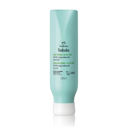 Tododia Condicionador Hidratante  Maçã Verde e Aloe Vera 280 ml - Natura