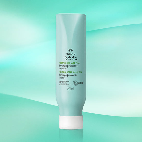 Tododia Condicionador Hidratante  Maçã Verde e Aloe Vera 280 ml - Natura