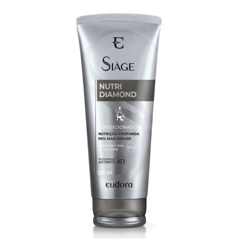 Combo Siàge Nutri Diamond Shampoo (250ml) + Condicionador (200ml) - Eudora