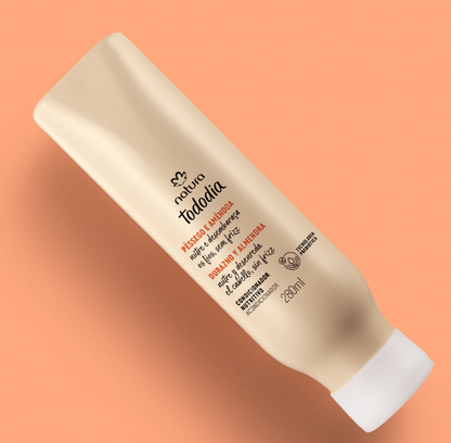 Tododia Condicionador Nutritivo Pêssego e Amêndoa 280 ml - Natura