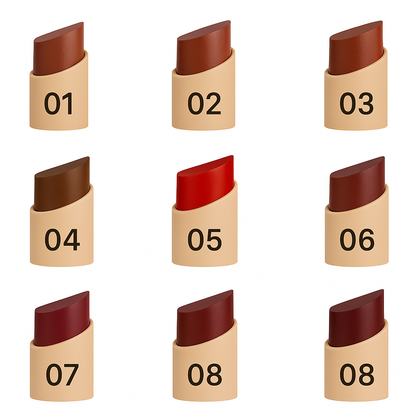 Batom Creamy Matte Glass 3g - Ruby Rose
