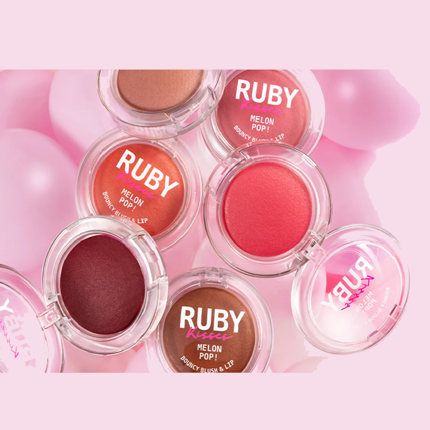 Melon Pop Blush e Lip Bouncy - Ruby Kisses