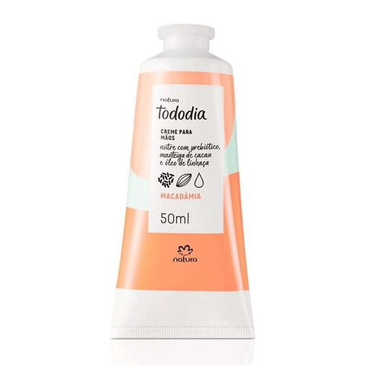 Creme Nutritivo para as Mãos Macadâmia Tododia 50ml - Natura