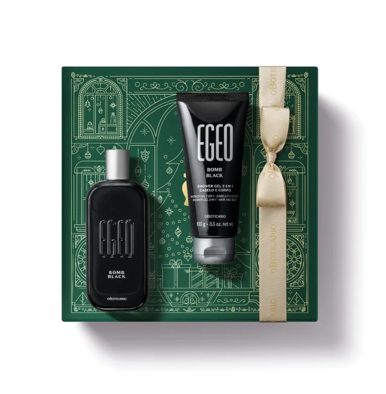 Kit Presente Egeo Bomb Black - O Boticário