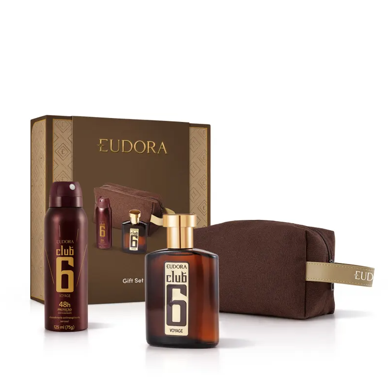 Kit Presente Club 6 Voyage (3 itens) - Eudora