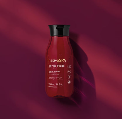 Sabonete Líquido Perfumado Nativa Spa Cereja Rouge 250ml - o Boticário