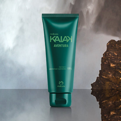 Gel 2 em 1 Kaiak Aventura Masculino 100g - Natura