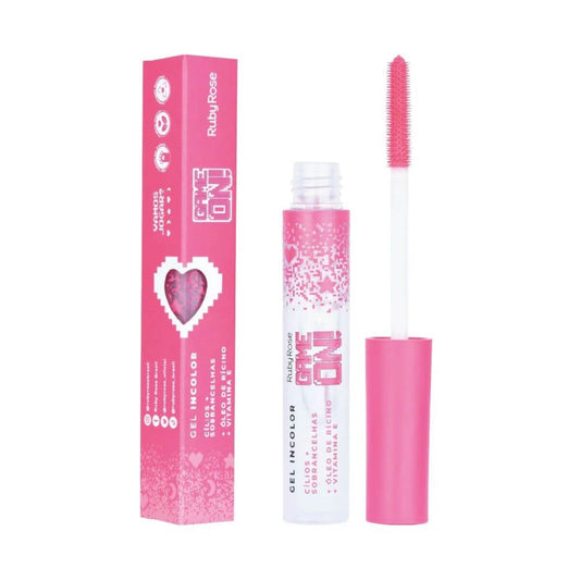 Gel Para Cílios E Sobrancelhas Incolor Game On 3,8ml - Ruby Rose