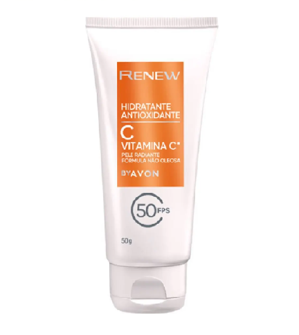 Renew Hidratante Antioxidante com Vitamina C FPS50 50g - Avon