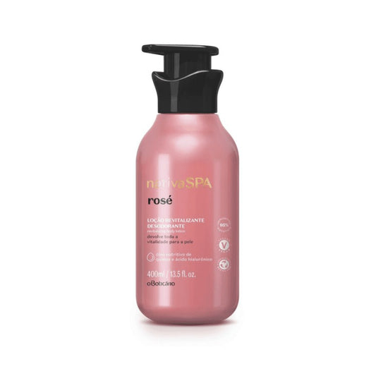 Loção Hidratante Revitalizante Corporal Nativa Spa Rosé 400ml - oBoticário