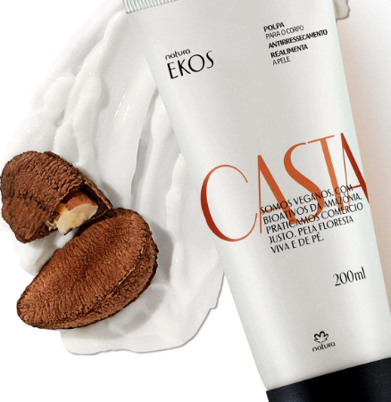 Polpa Desodorante Hidratante para o Corpo Ekos Castanha 200ml - Natura