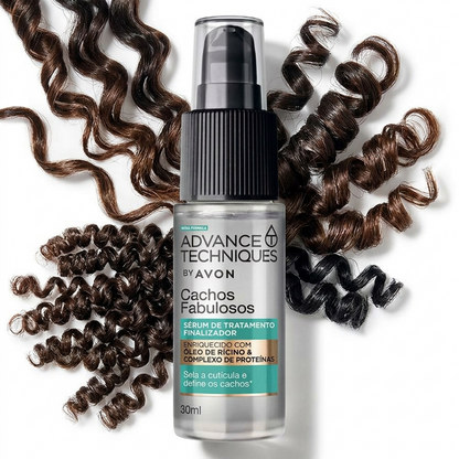 Sérum de Tratamento Finalizador Cachos Fabulosos Advance Techniques 30ml - Avon