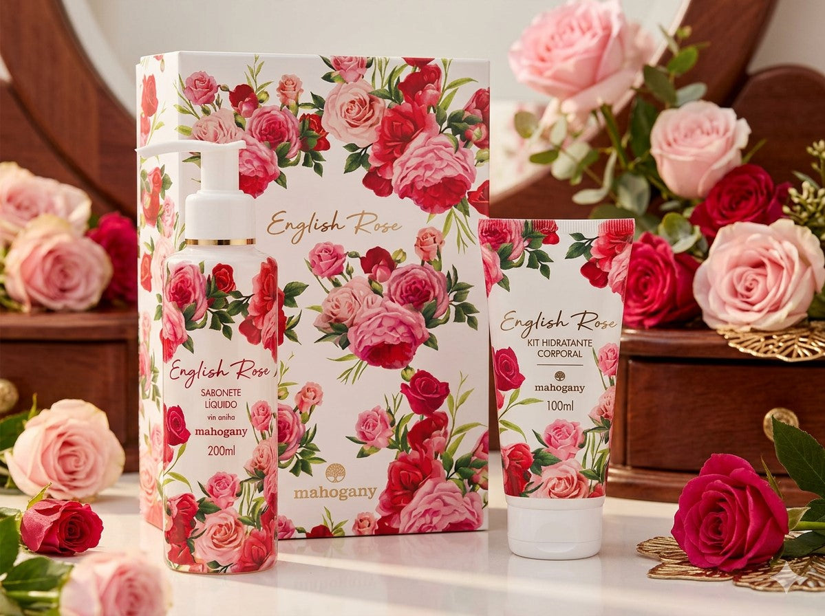 Kit English Rose (2 Itens) - Mahogany