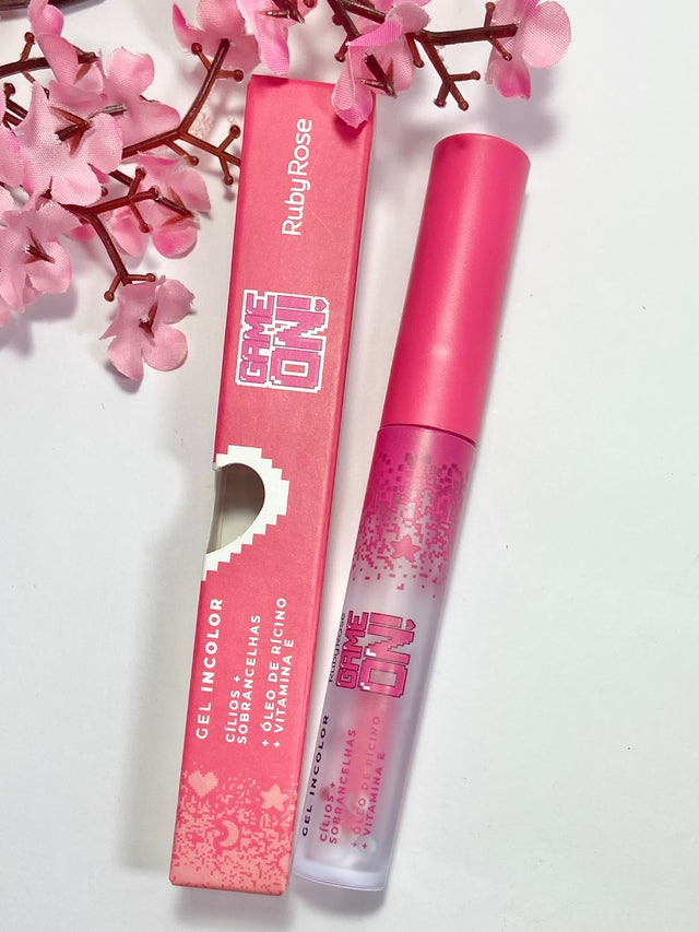 Gel Para Cílios E Sobrancelhas Incolor Game On 3,8ml - Ruby Rose