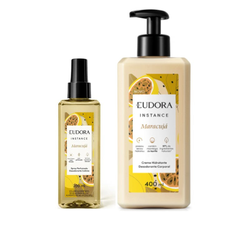 Kit Instance Maracuja (Spray 200ml + Hidratante 400ml)