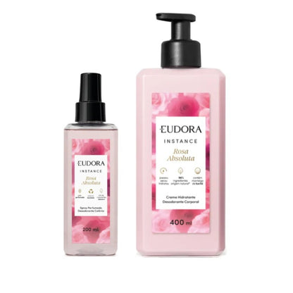 Kit Instance Rosa Absoluta (Spray 200ml + Hidratante 400ml)