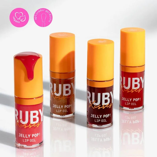 Lip Oil Jelly Pop 4ml - Ruby Kisses