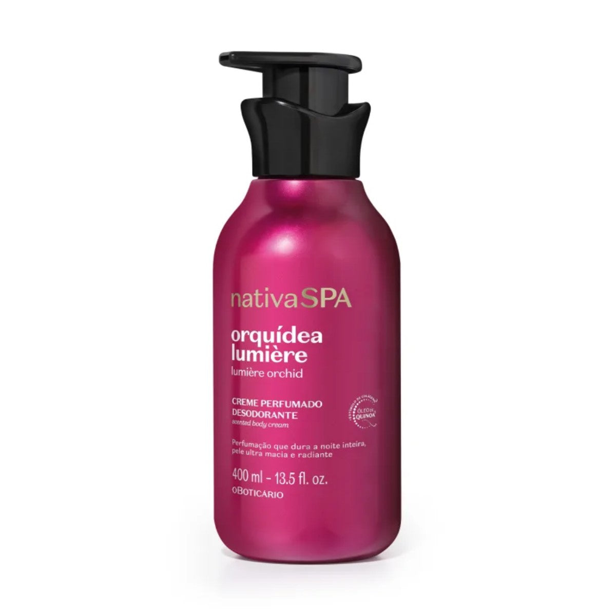 Loção Hidratante Corporal Nativa Spa Orquídea Lumiére 400ml - oBoticário