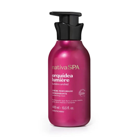 Loção Hidratante Corporal Nativa Spa Orquídea Lumiére 400ml - oBoticário