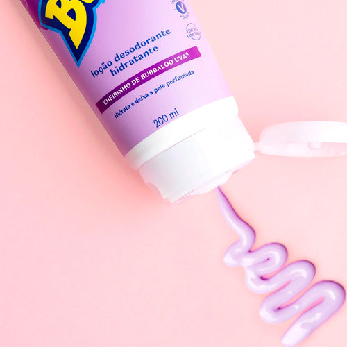 Loção Hidratante Corporal Bubbaloo Uva