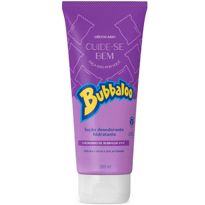 Loção Hidratante Corporal Bubbaloo Uva